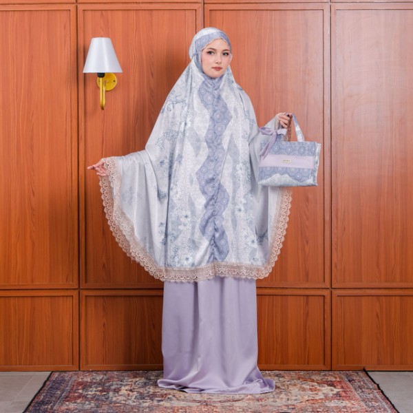 qaydstoreid - Free Sejadah Mukena Zahra 2in1 Armani Silk Premium Jumbo Mewaah Jumbo Zahra licac