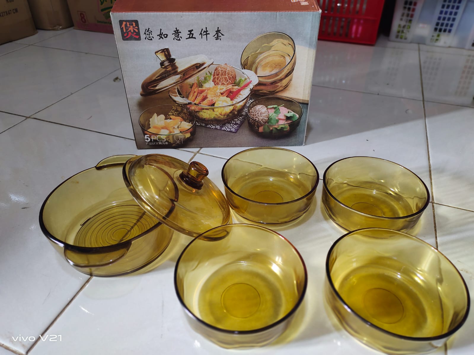 Mangkok Set Golden Piece