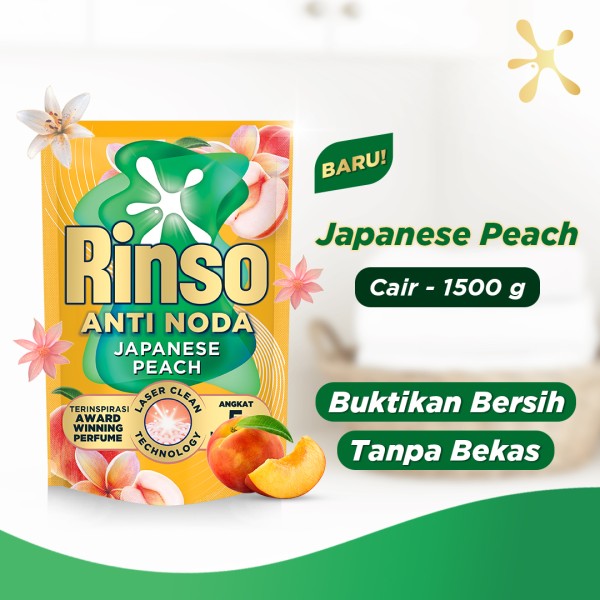 Rinso Cair Japanese Peach