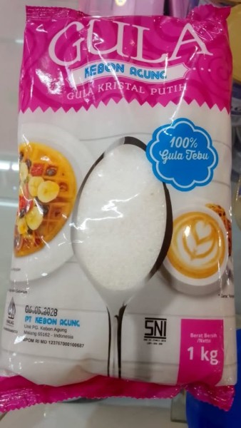 Gula Pasir Kebon Agung 1 Kg