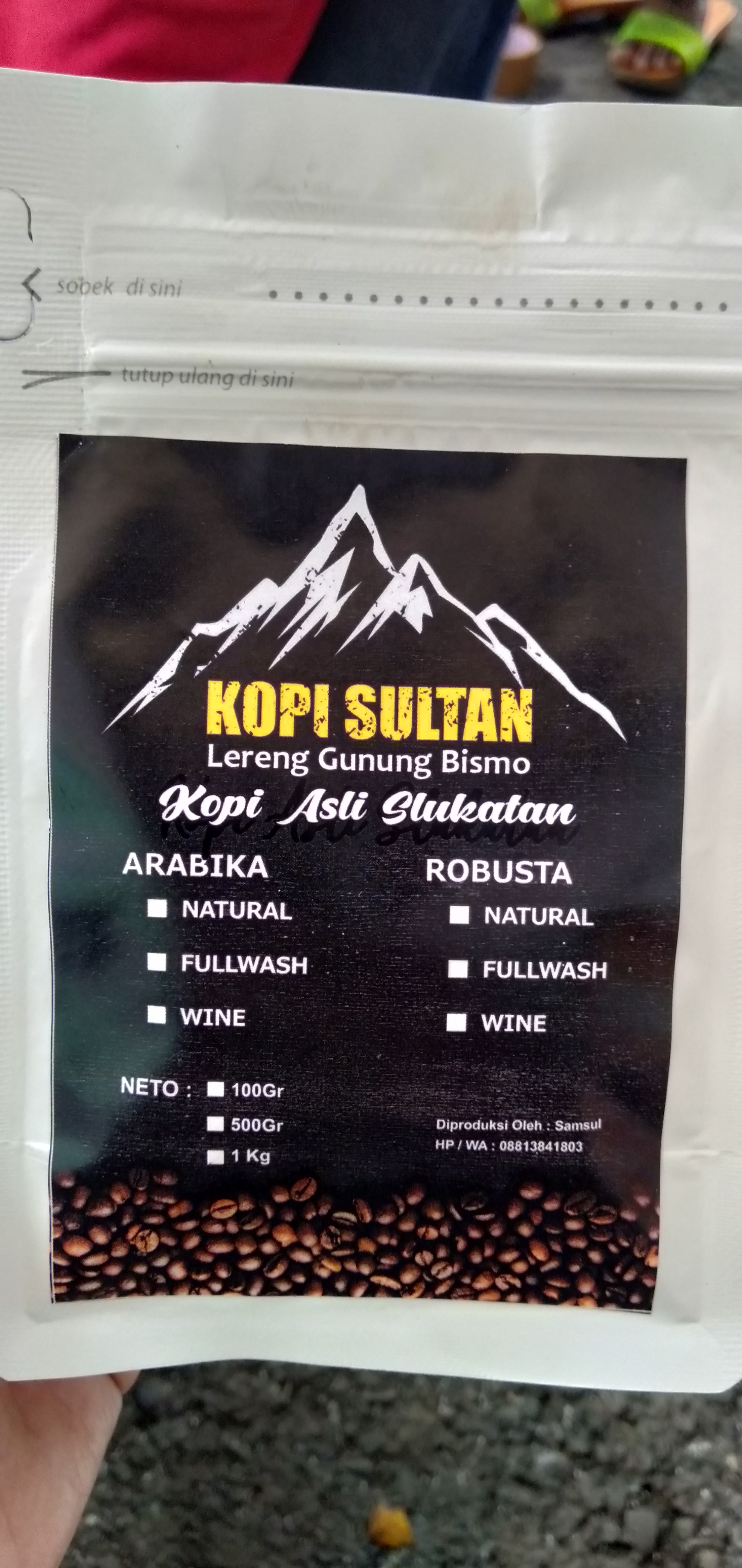 Kopi sutan
