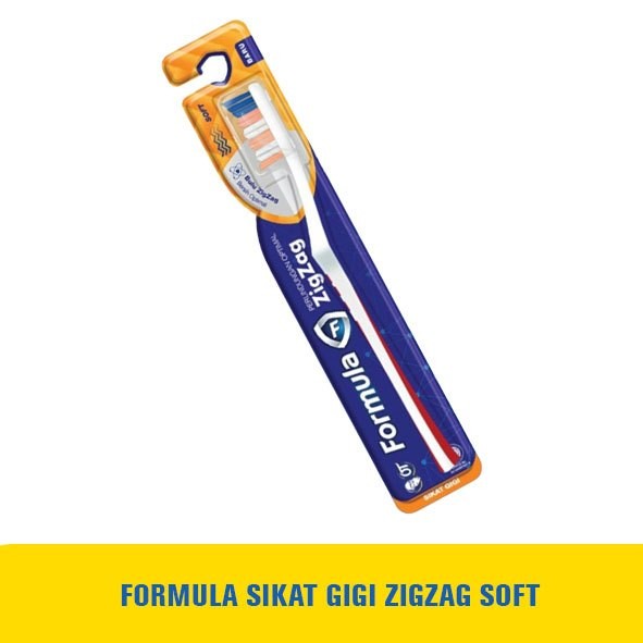 Sikat Gigi Formula Zig Zag