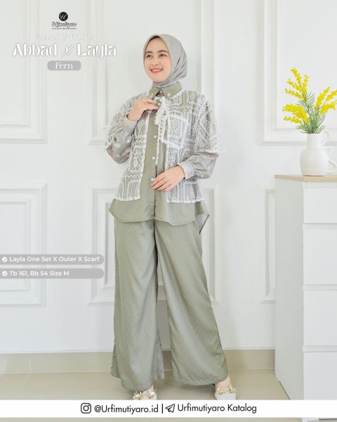 LAYLA ONE SET X OUTER FERN