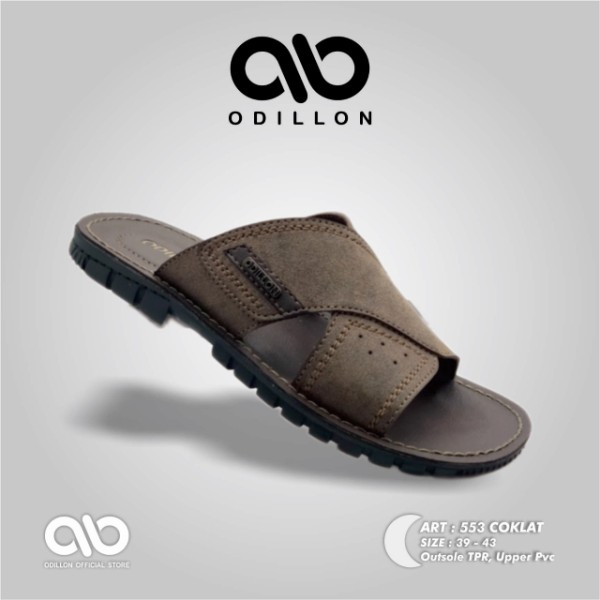 Sandal Pria Slip On Casual Odillon 553