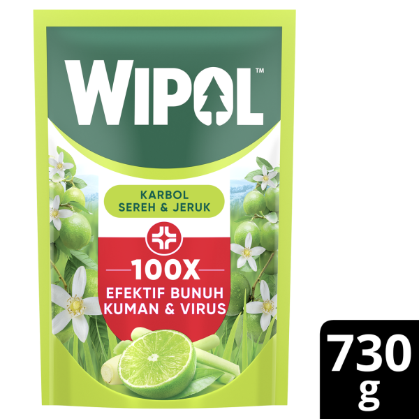 Wipol Sereh&Jeruk 730g