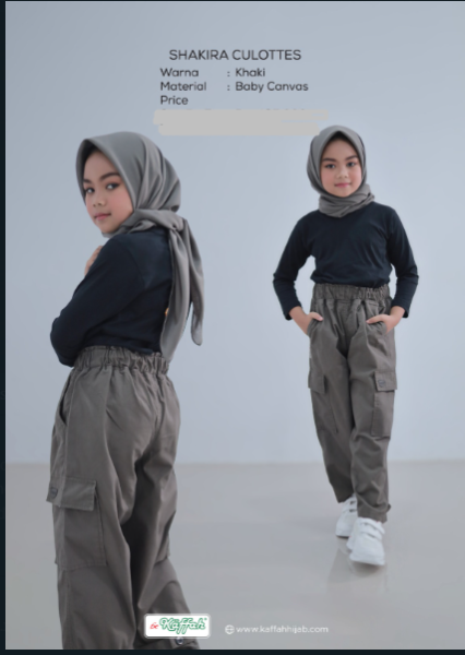 SHAKIRA CELANA ANAK