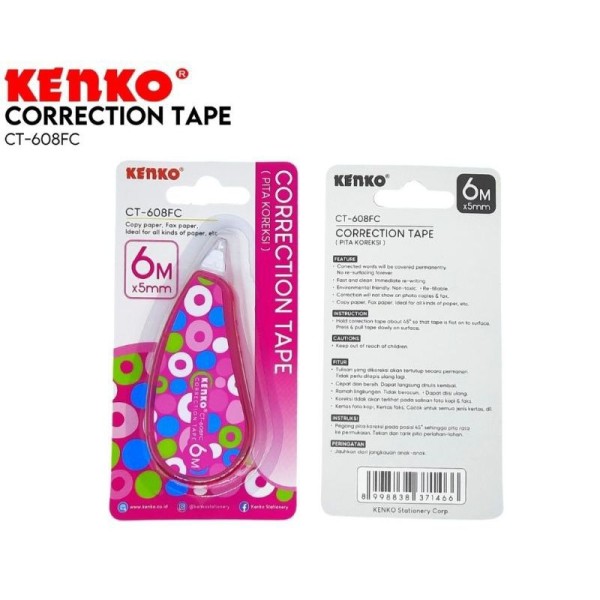 CORRECTION TAPE KENKO 6MX5mm (Pita Korea)