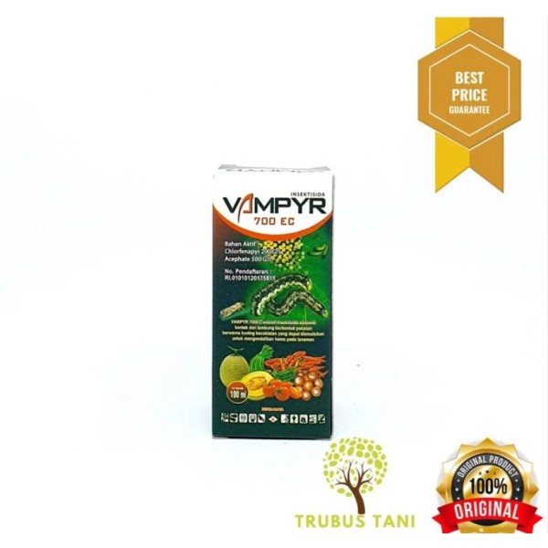INSEKTISIDA Vampyr 700EC - 100ml - pembasmi ulat tanaman