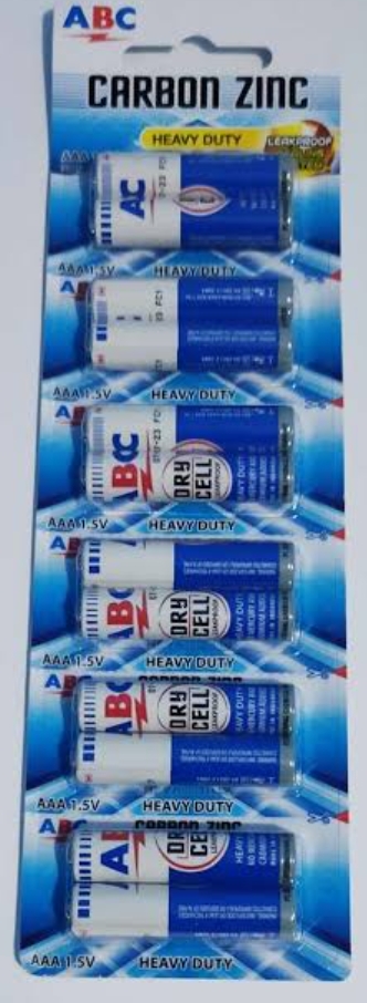 BATERAI ABC REMOT ISI 2pc