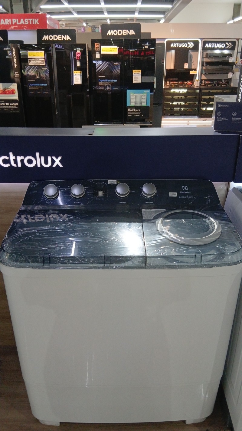 Mesin cuci Electrolux 2 Tabung EWS13262WA