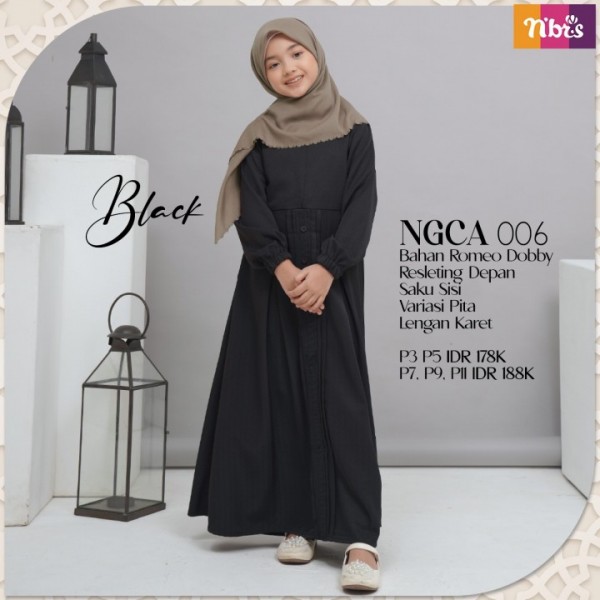 gamis nibras anak NGCA 006