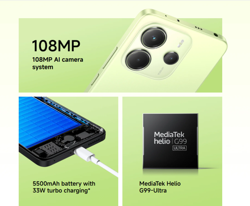 REDMI NOTE 14 4G 8+8 / 256 GB MISTY PURPLE