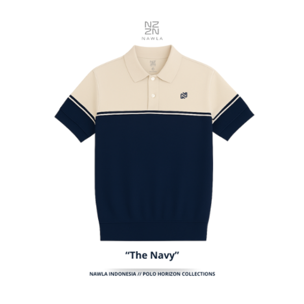 Nawla Polo shirt Horizon Navy