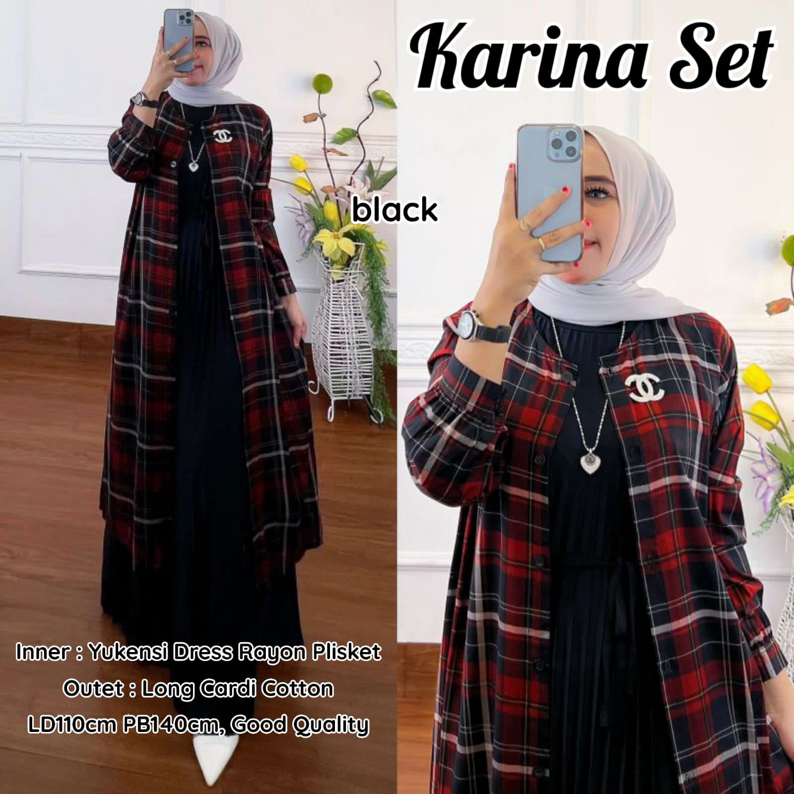 gamis KARINA SET DRESS