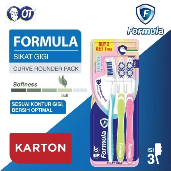 Sikat Gigi Formula Curve
