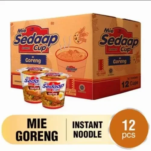 SEDAAP CUP MIE GORENG 83GR