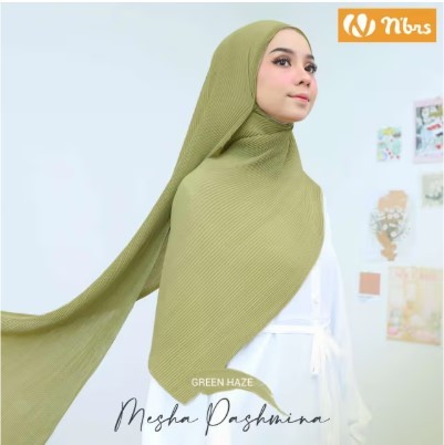 MESHA PASHMINA GREEN HAZE