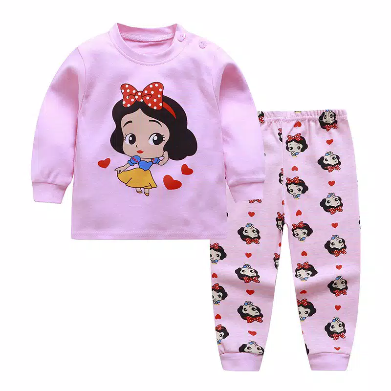 Piyama anak snow white