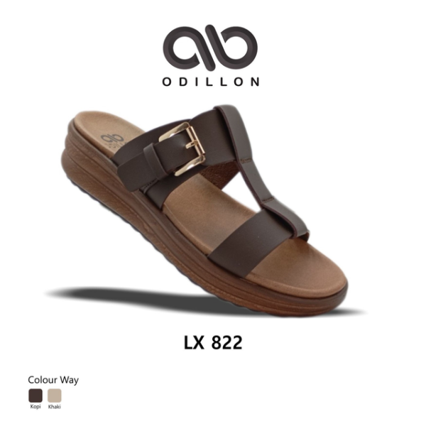 Sandal Wanita Slip on Odillon LX822