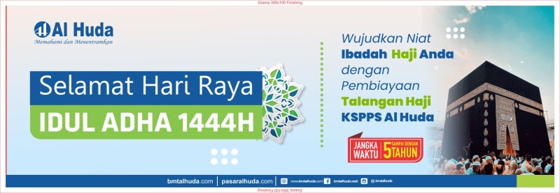 Banner idul adha 300 x 100