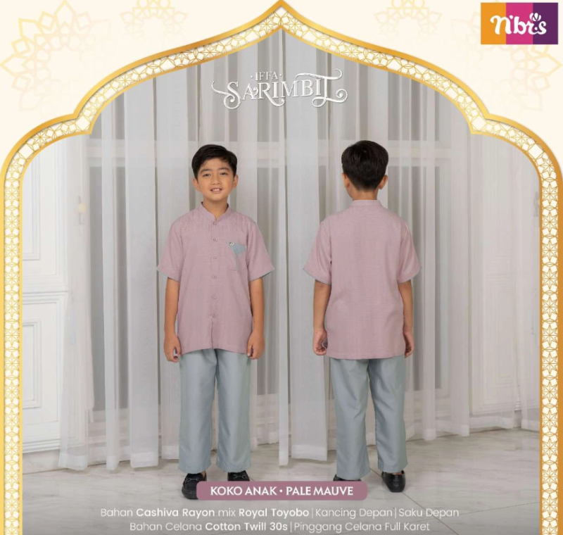 IFFA KOKO ANAK PALE MAUVE L10