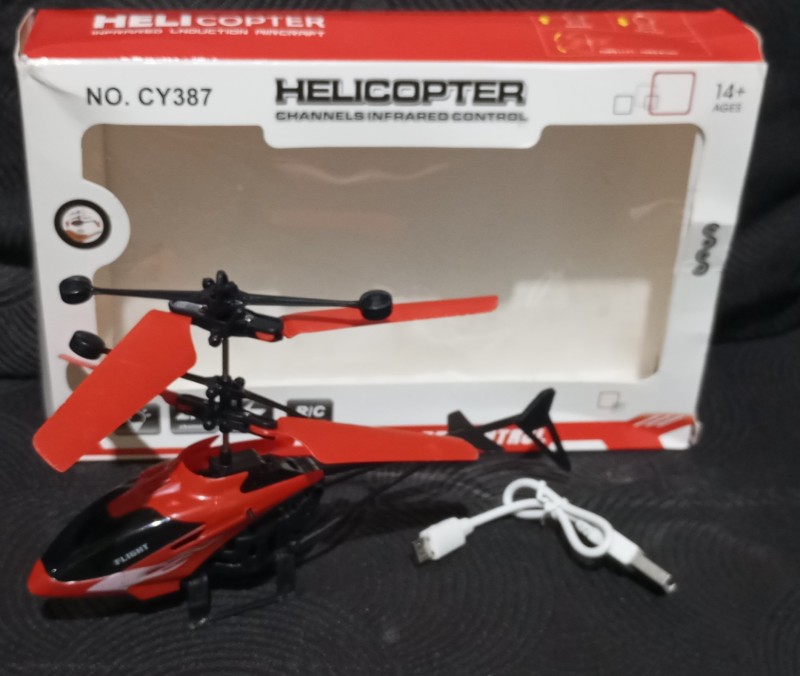 Helikopter miniatur tanpa remot