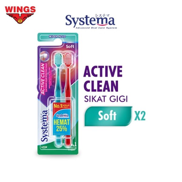 Sikat Gigi Syistema Active Clean