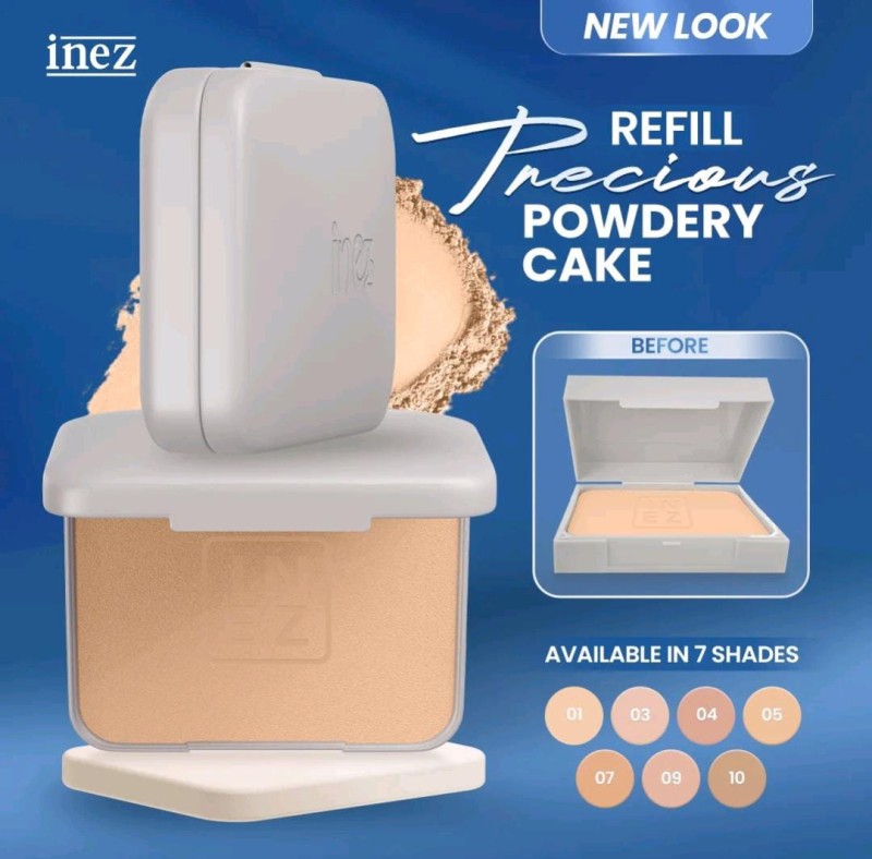 inez precious powder cake refill
