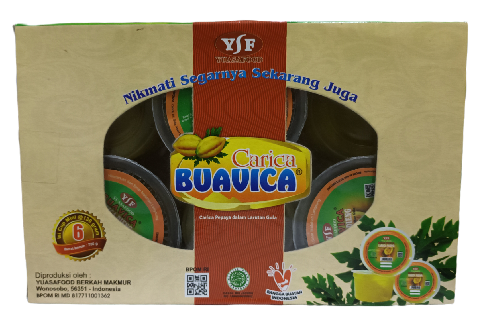 Carica Buavica isi 6 pcs 130 g