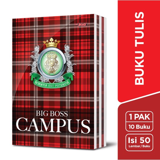 3 Pak buku tulis Campus