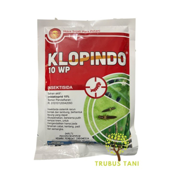 Insektisida KLOPINDO 10 WP 100 gram