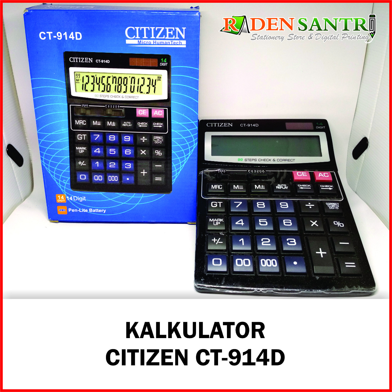 Kalkulator citizen CT-914D