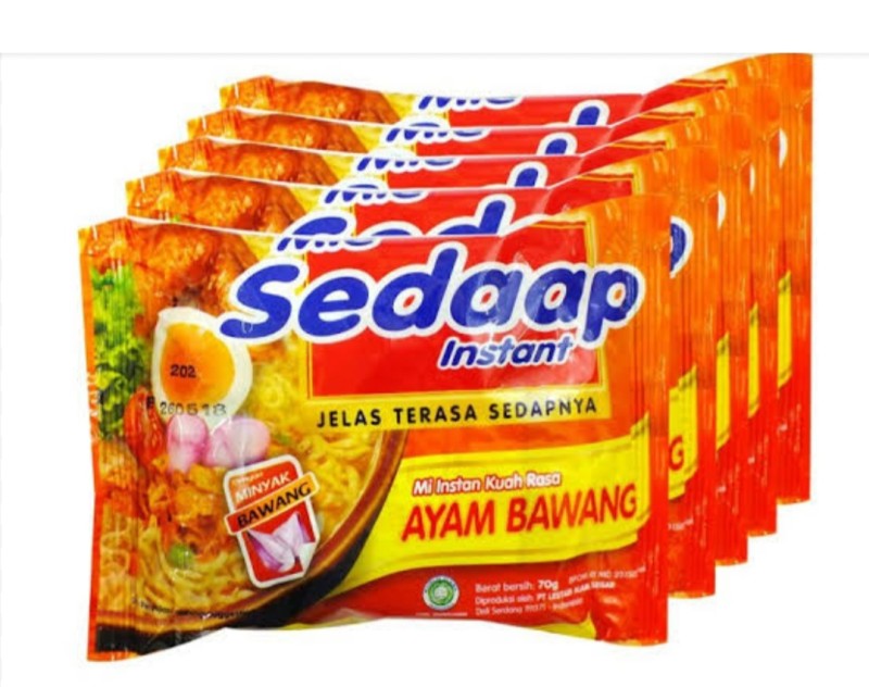 Mie sedap ayam bawang