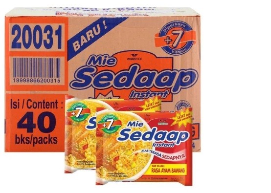 MIE SEDAP AYAM BAWANG 1 DUS