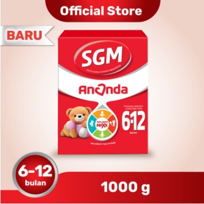 SGM ANANDA 2 6-12 BULAN 1000gr