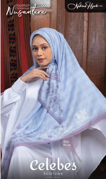 CELEBES SCRAVES SKY BLUE