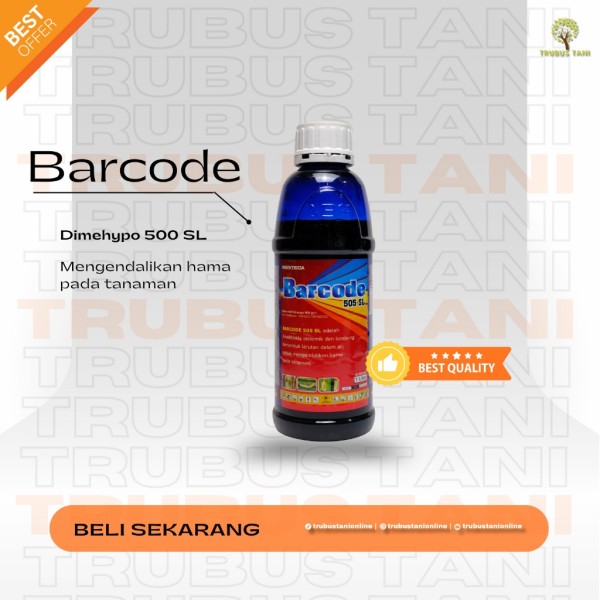 INSEKTISIDA BARCODE 505 SL isi1000ml PEMBASMI HAMA ULAT DAN SUNDEP PANEN RAYA