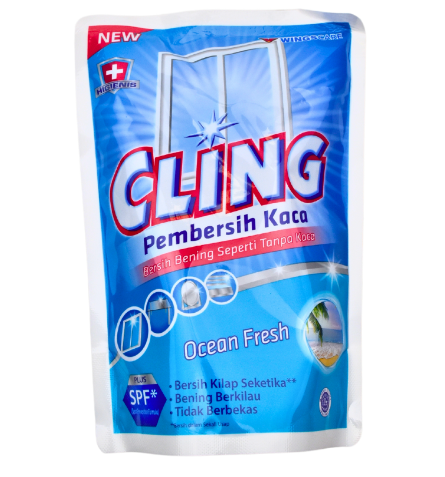 CLING P-KACA REF BIRU 425ML