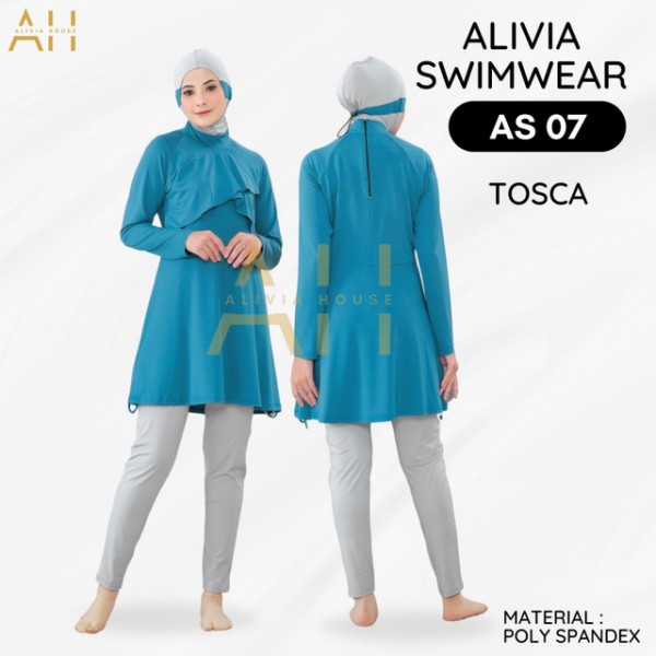 Alivia Baju Renang Muslimah AS07 Tosca
