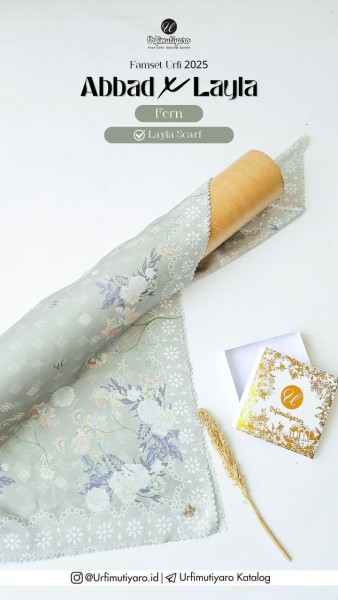 SCARF LAYLA FERN SIZE 135CM