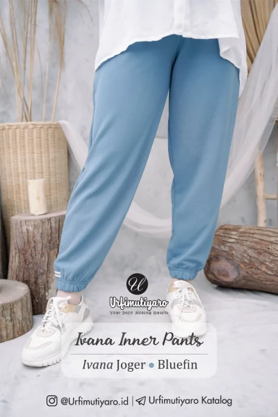 IVANA INNER PANTS JOGGER BLUEFIN