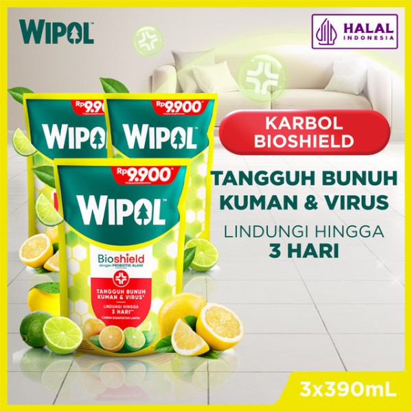 Wipol Bioshiel 390x3