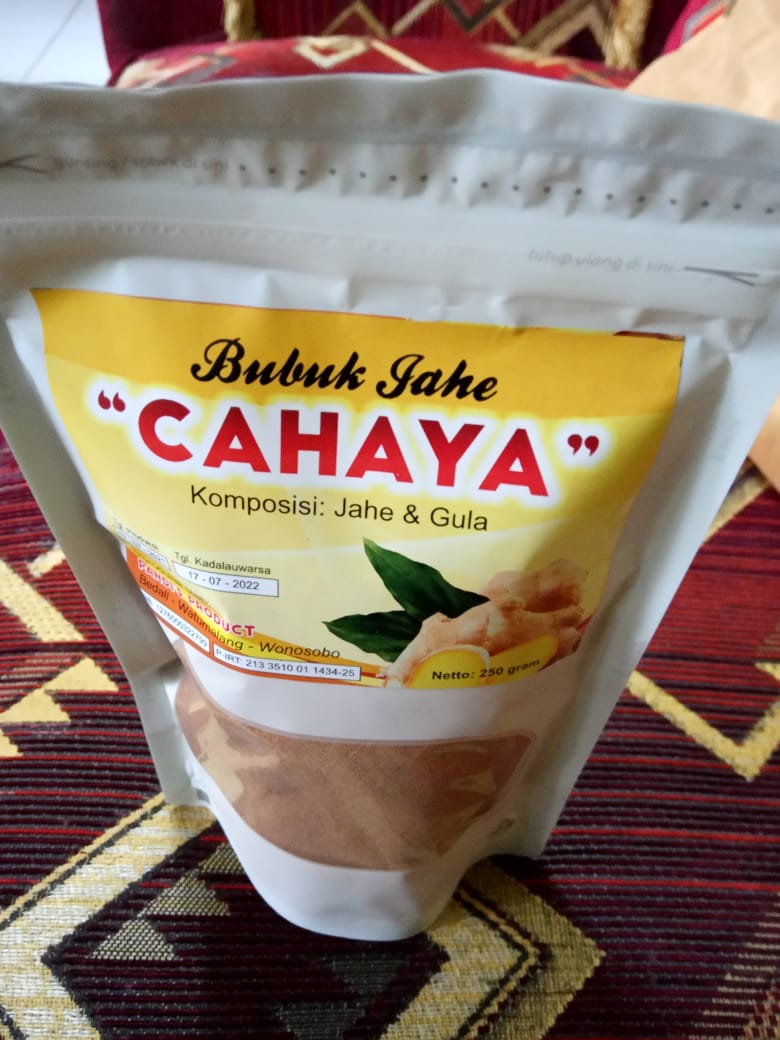 Bubuk jahe cahaya