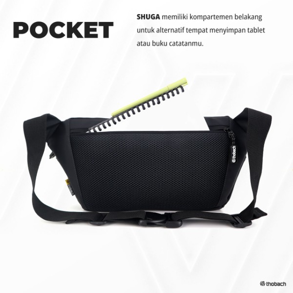 Thobach Waistbag tas pinggang Shuga Pria Wanita