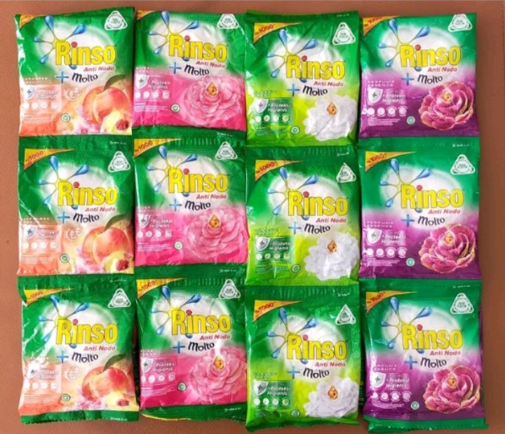 RINSO ANTI NODA + MOLTO ISI 5 SACHET