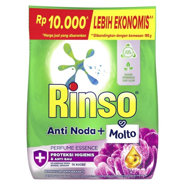 RINSO PWD PERF ESS 400GR