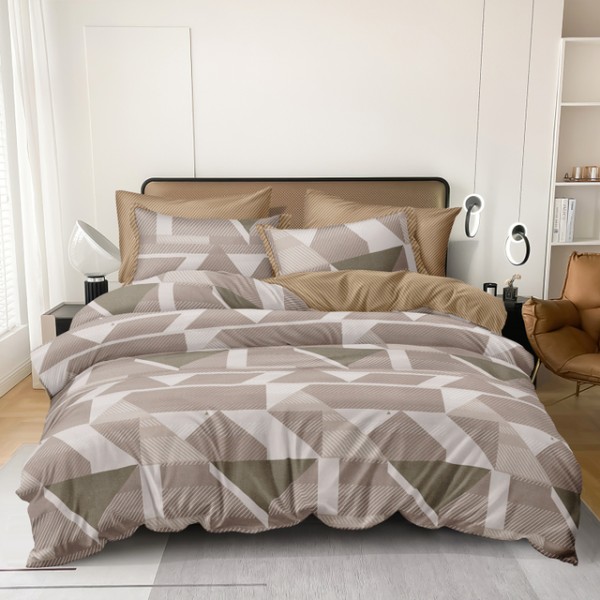 Vallery Quincy Bedcover Signatur Gravel 180x200x40