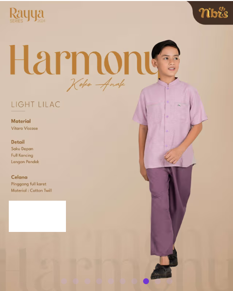 HARMONY KOKO ANAK LIGHT LILAC L8