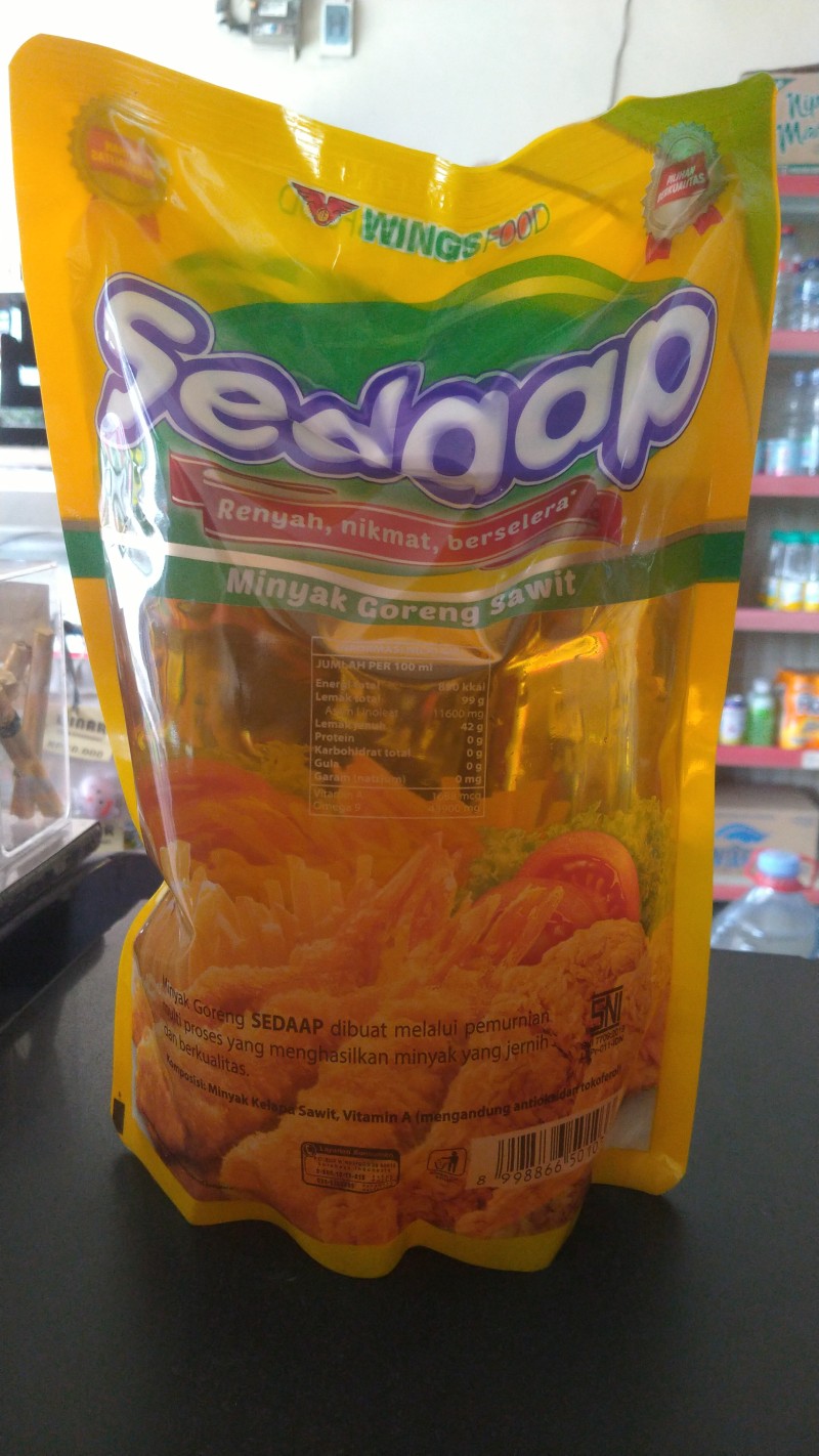 Minyak goreng Sedap 2 ltr
