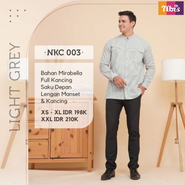 koko dewasa light grey